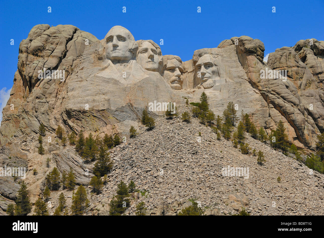 Le mont Rushmore est un puissant symbole de l'héritage de l'Amérique Banque D'Images