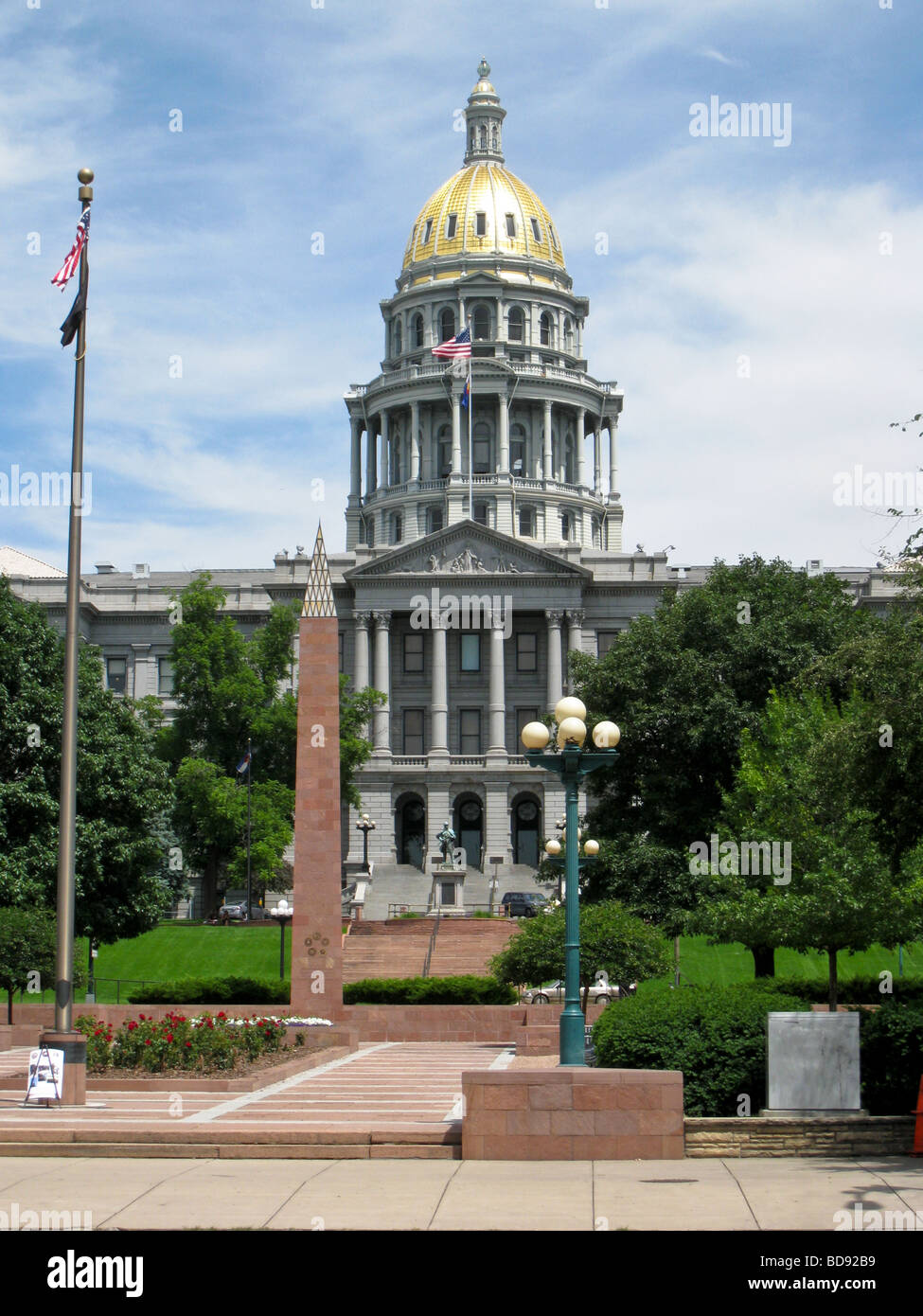 State Capitol à Denver, Colorado Banque D'Images