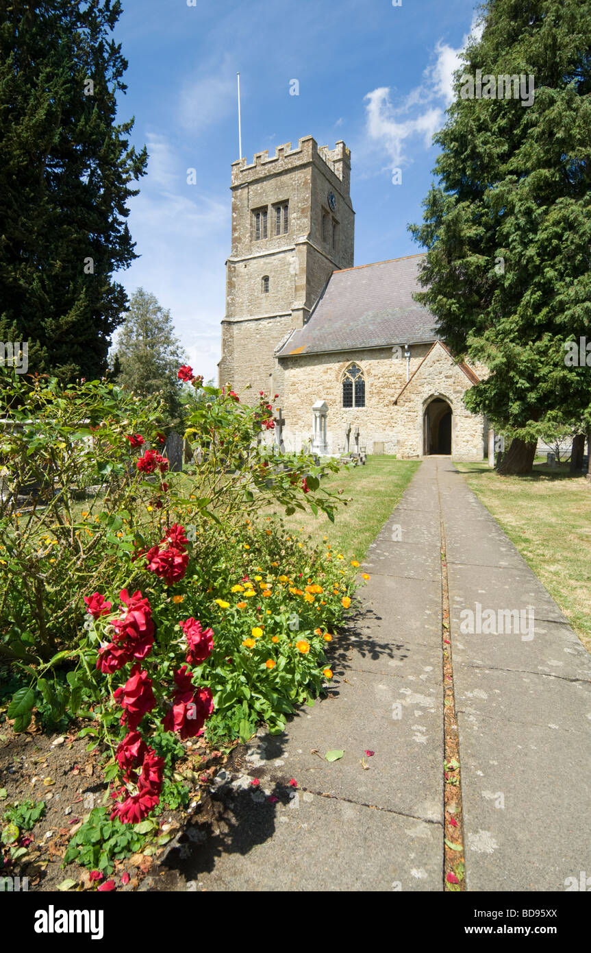 Kent UK Église Smarden Banque D'Images