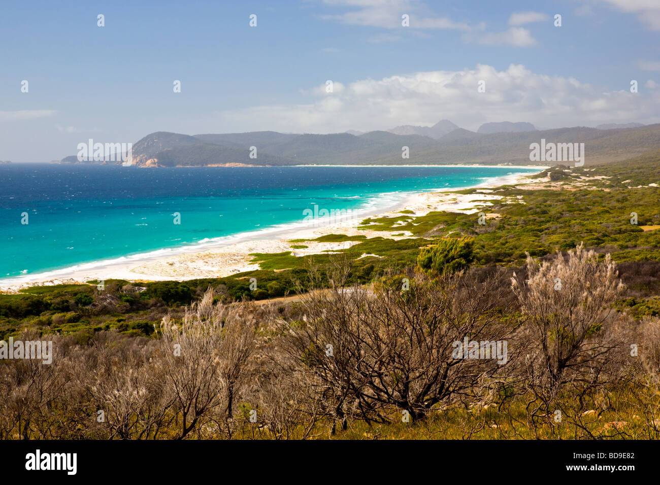 Plages Parc national de Freycinet Tasmanie Australie Banque D'Images