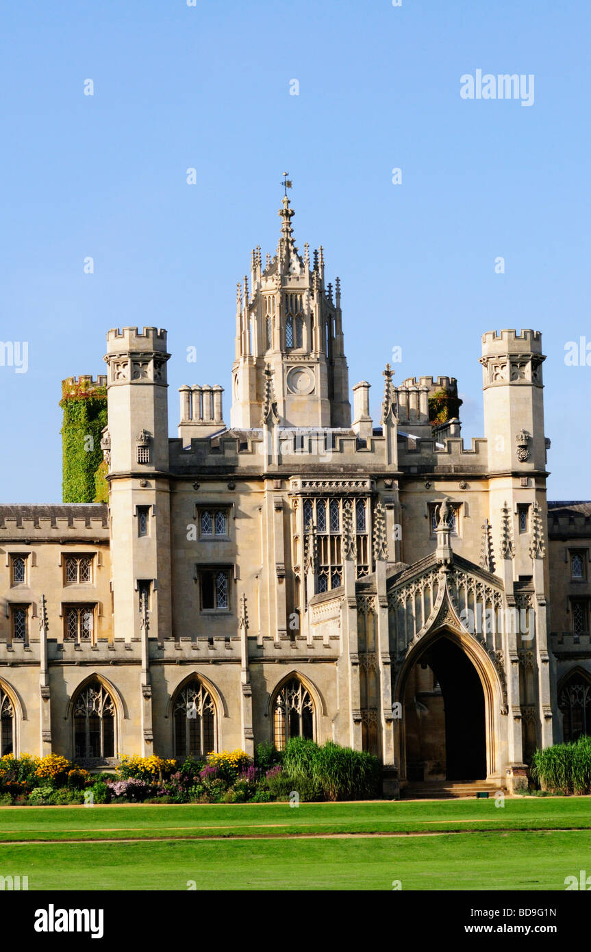 Nouvelle cour à St John's College de Cambridge Angleterre UK Banque D'Images