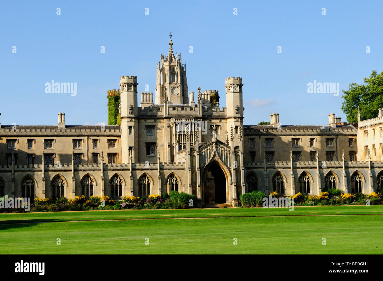 Nouvelle cour à St John's College de Cambridge Angleterre UK Banque D'Images