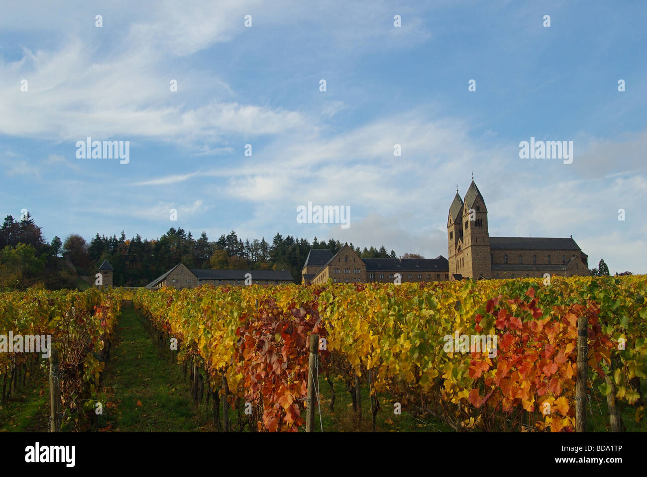 Sainte Hildegarde Abtei Rüdesheim Ruedesheim Eibingen Abbey 05 Banque D'Images