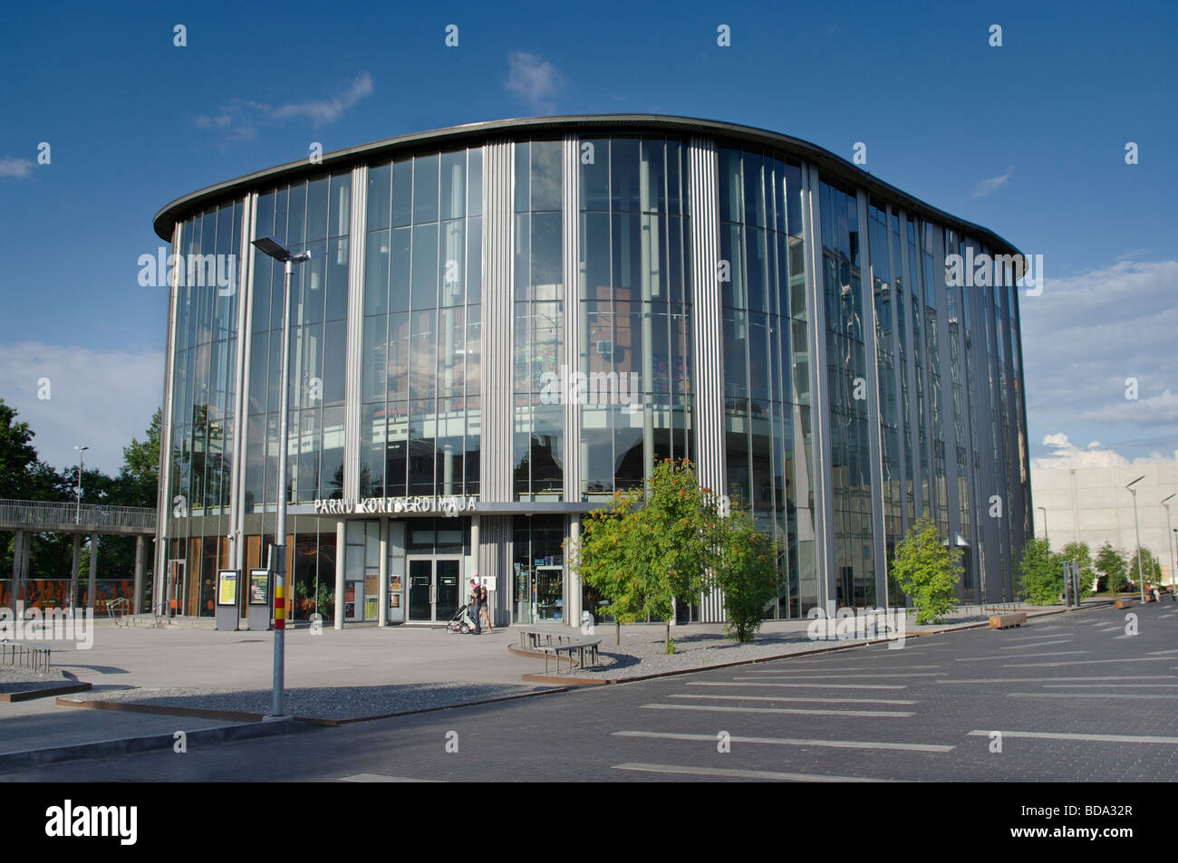 Salle de Concert Pärnu en Estonie, Pays Baltes Europe EU Banque D'Images