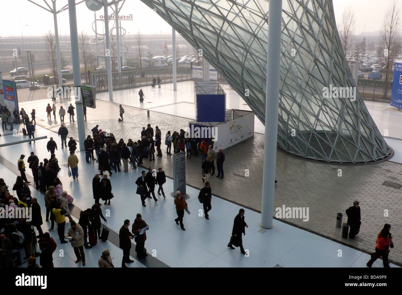 Le parc des expositions de Milan à Rho Pero Banque D'Images