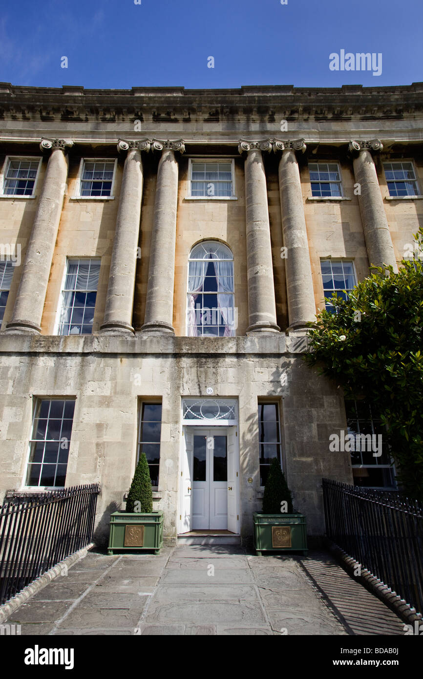 Le Royal Crescent Hotel Bath Somerset Banque D'Images