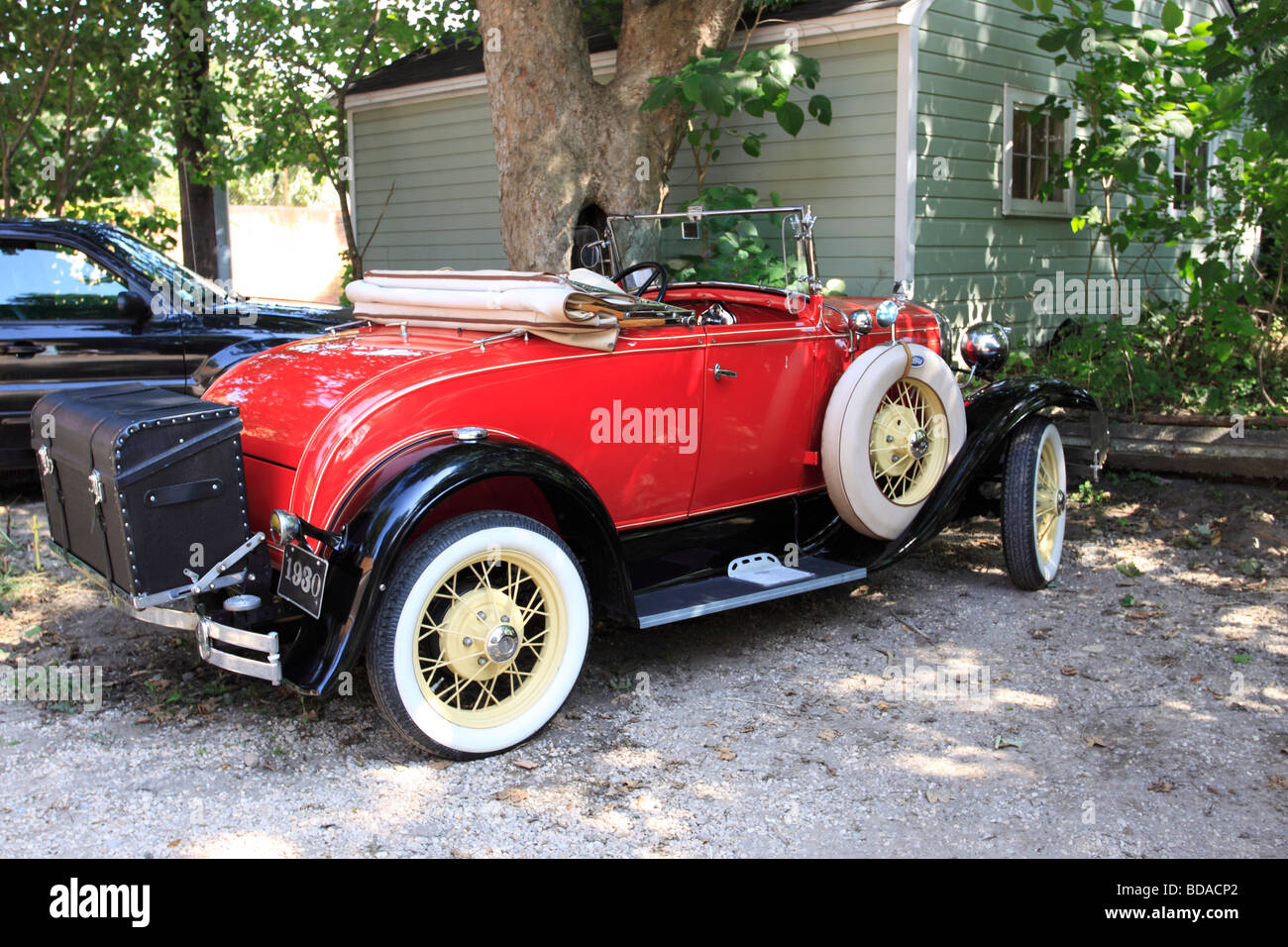 1930 Ford Model A, Sag Harbor, Long Island NY Banque D'Images