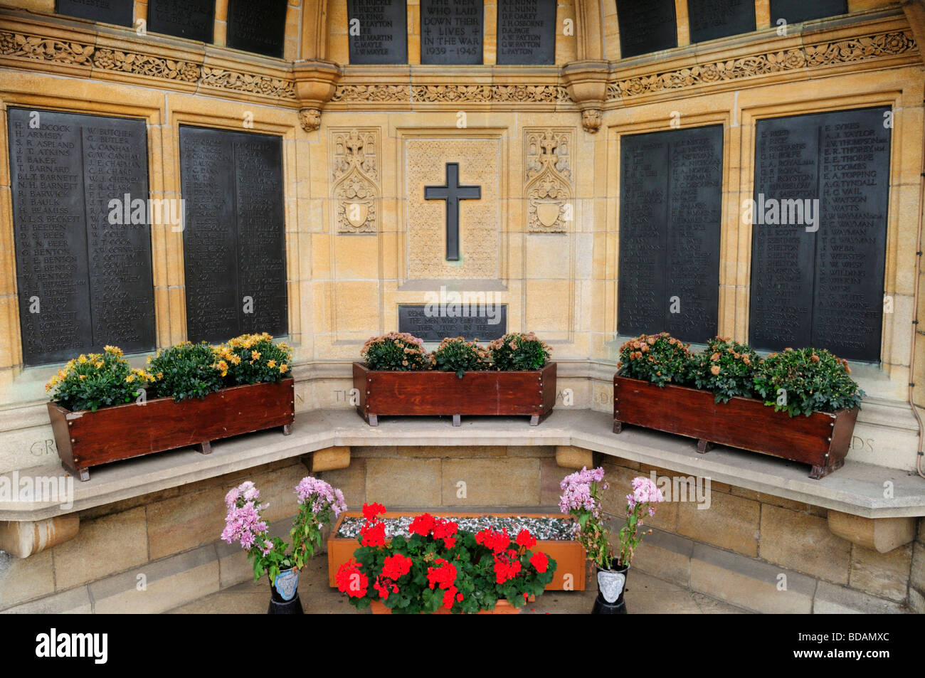 War Memorial à Ely Cambridgeshire England UK Banque D'Images