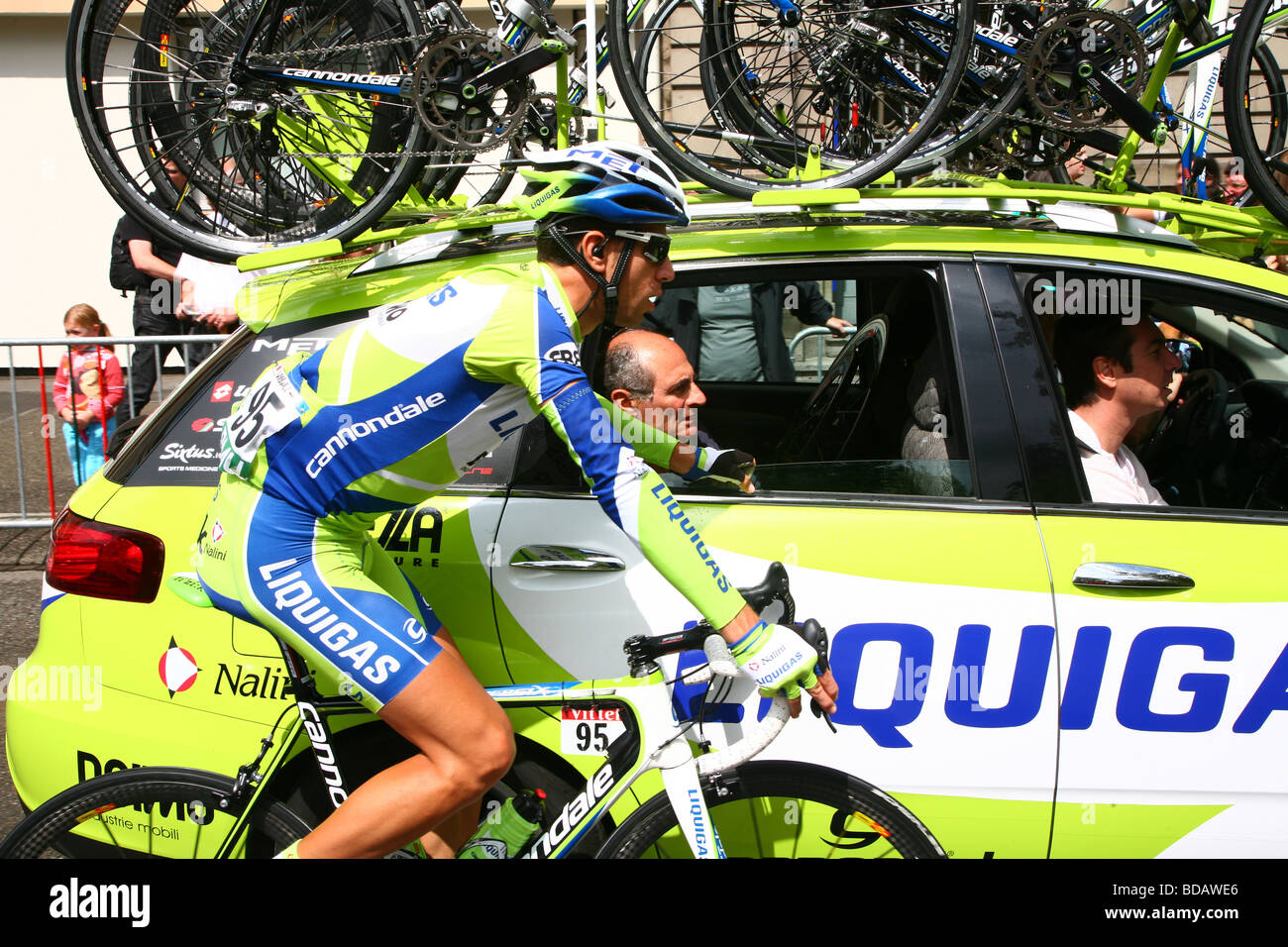 Team liquigas Banque de photographies et d'images à haute résolution - Alamy