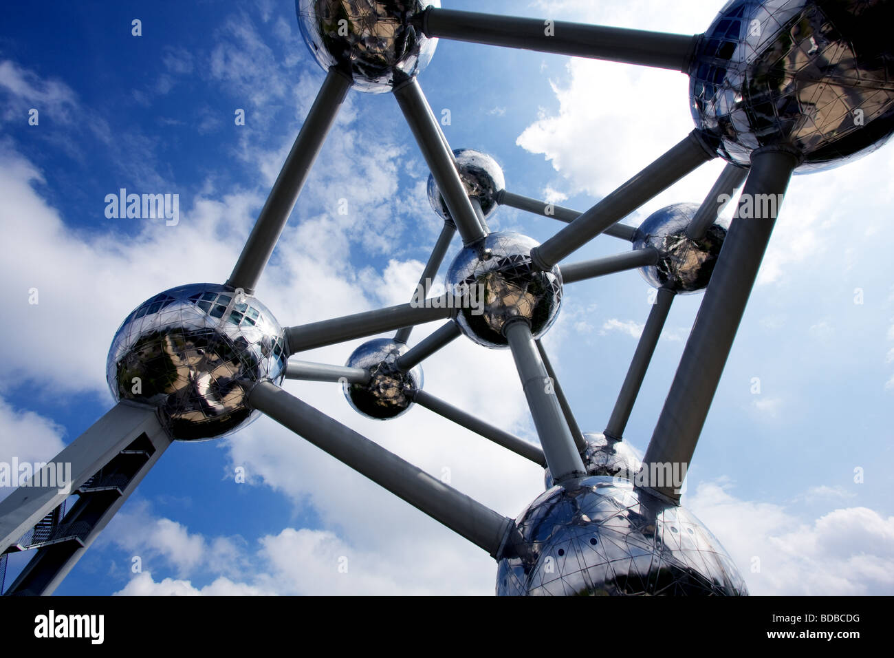 Bâtiment de l'Atomium à Bruxelles Banque D'Images