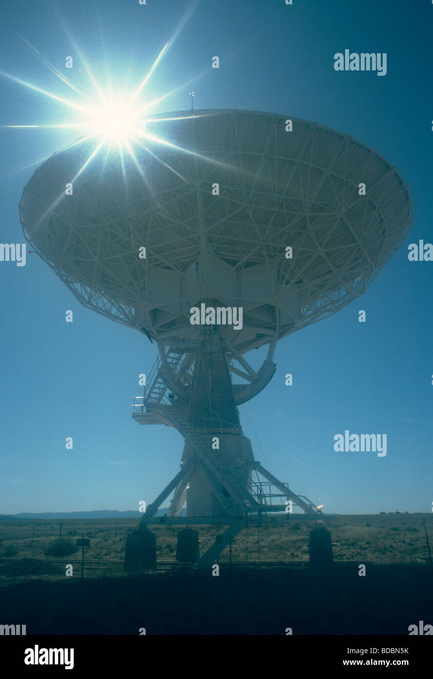 Large Array radio telescope dans Magdalena, Nouveau Mexique Banque D'Images