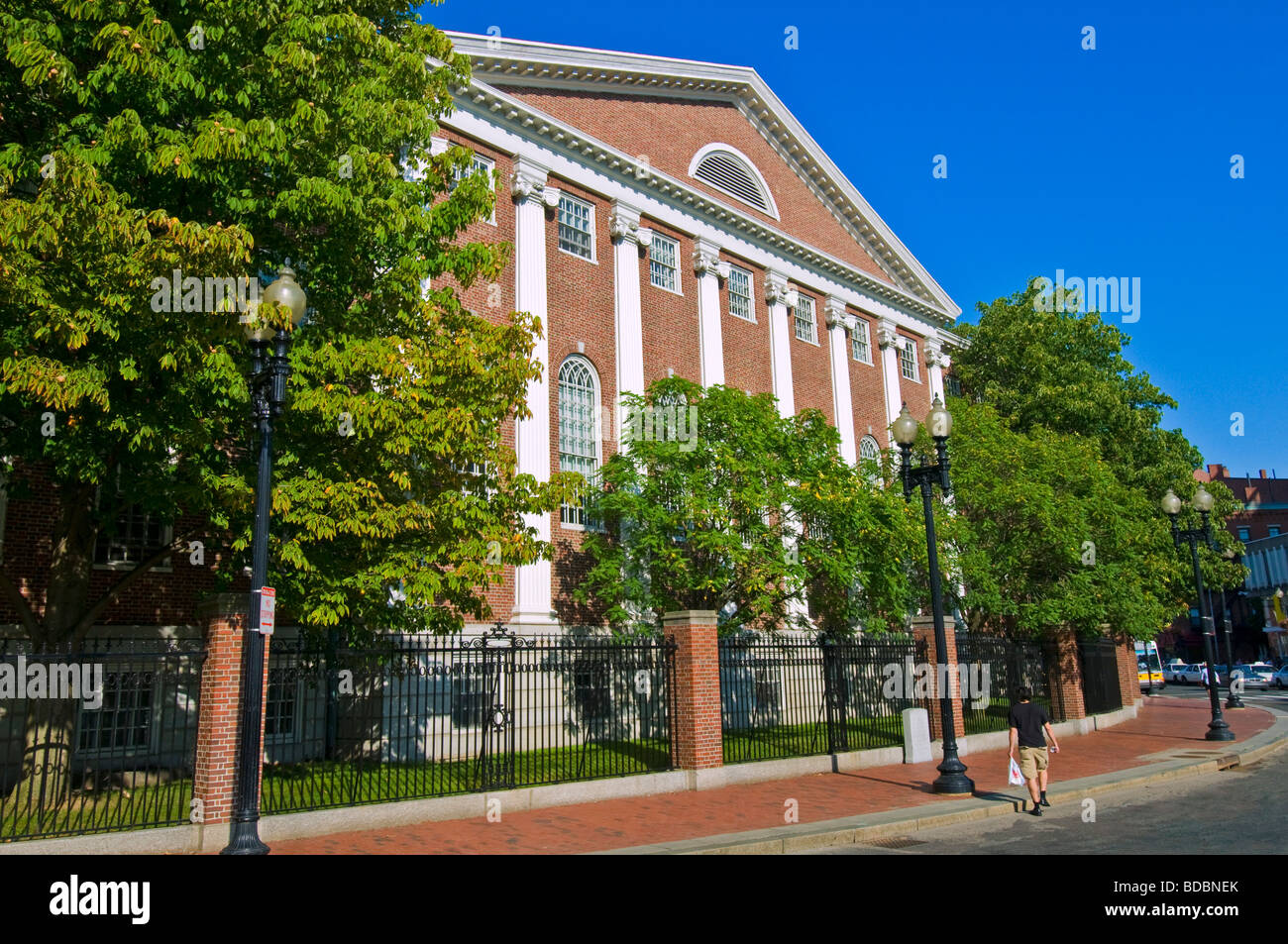 Université Harvard Boston Banque D'Images