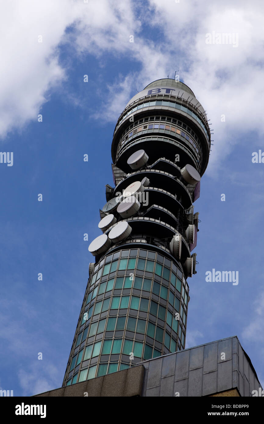 BT Tower Banque D'Images