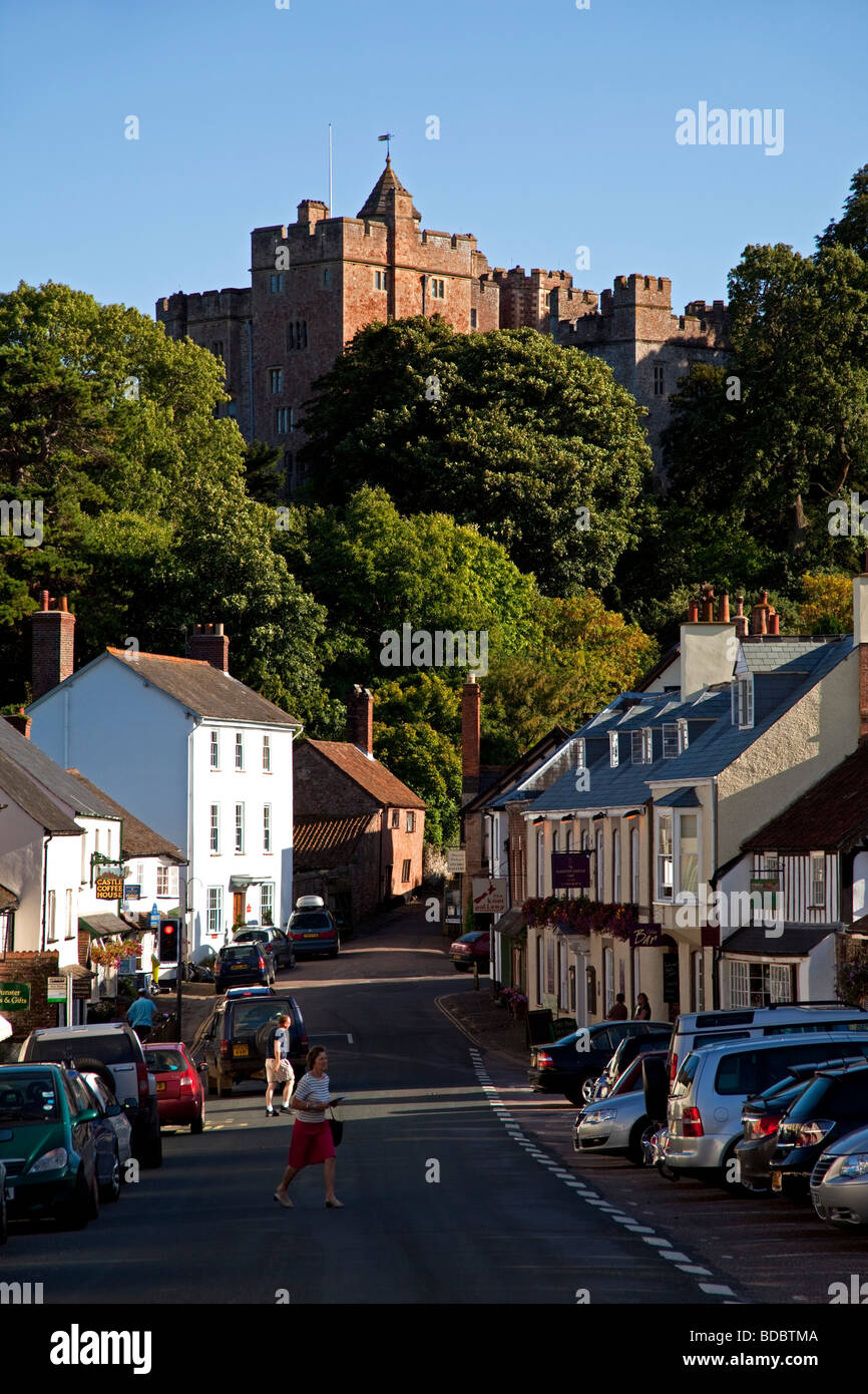 Village de Dunster Banque D'Images