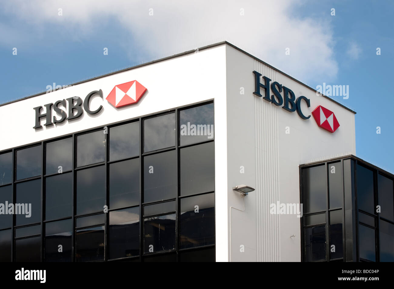 Bloc de bureau de la Banque HSBC à Liverpool Banque D'Images