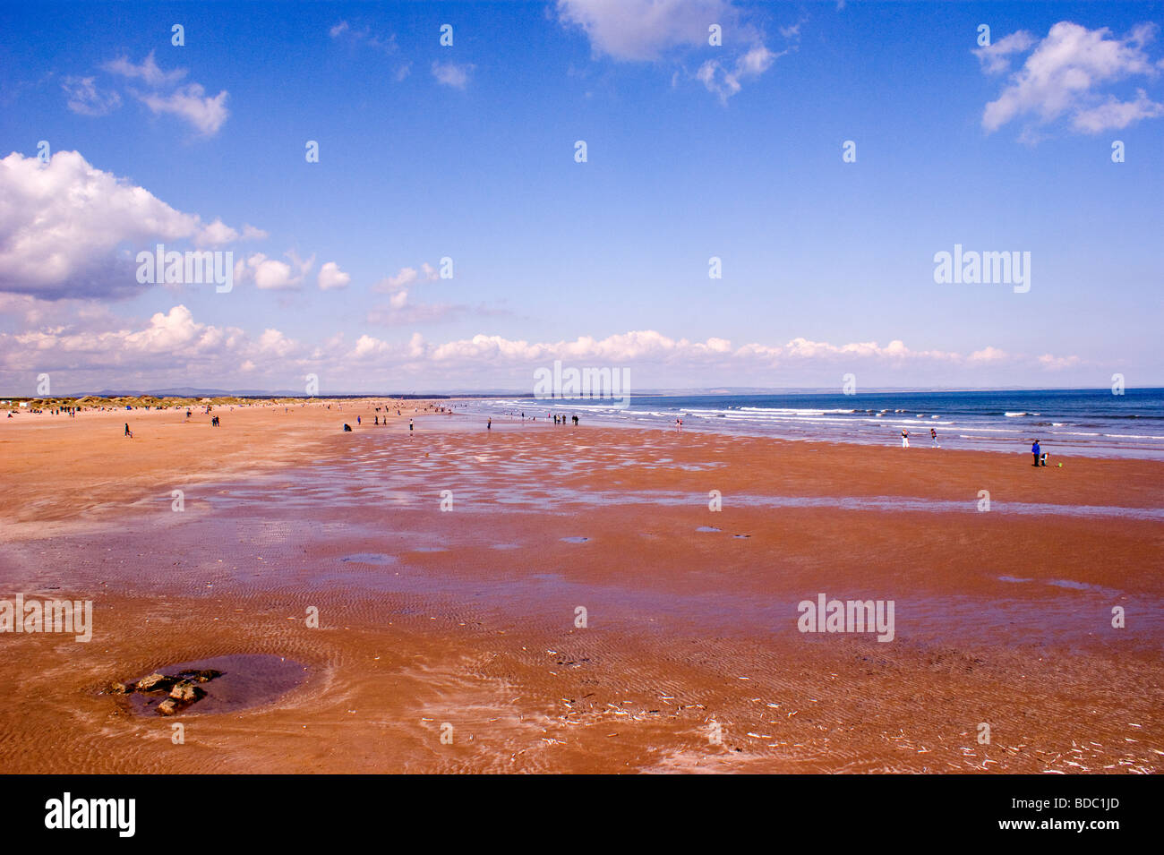 La plage de St.Andrews Fife en Ecosse Banque D'Images