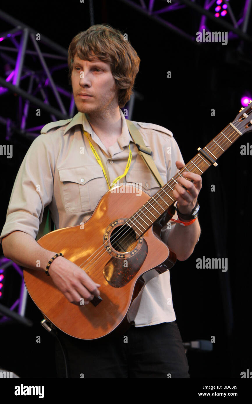 Scott Matthews à Fairport Convention Cropredy Festival 14 Août 2009 Banque D'Images