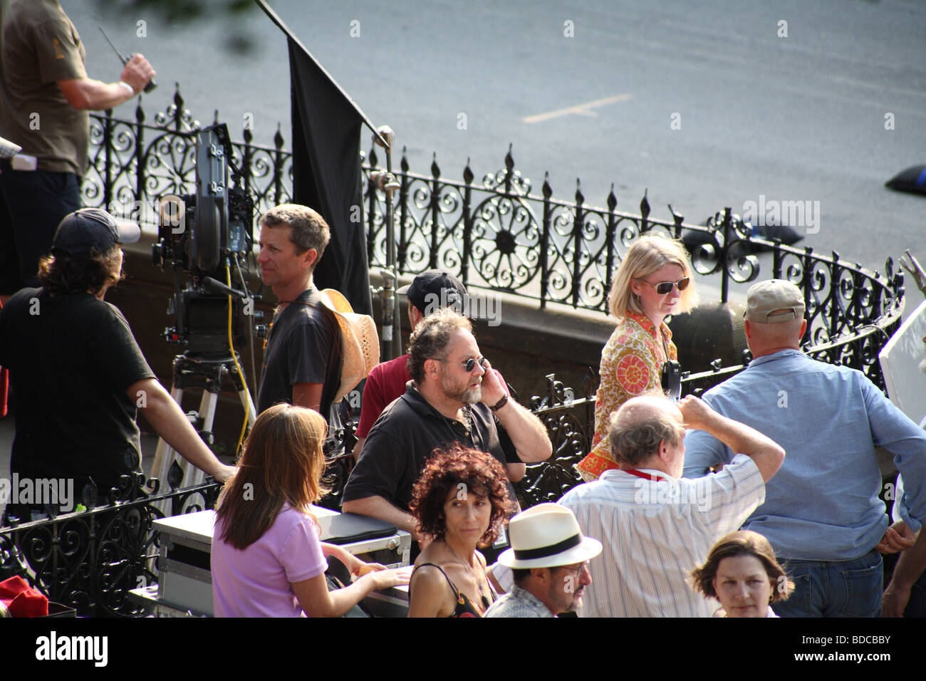 Dans les coulisses d'une photo de HBO's "Boardwalk Empire", réalisé par Martin Scorsese Banque D'Images