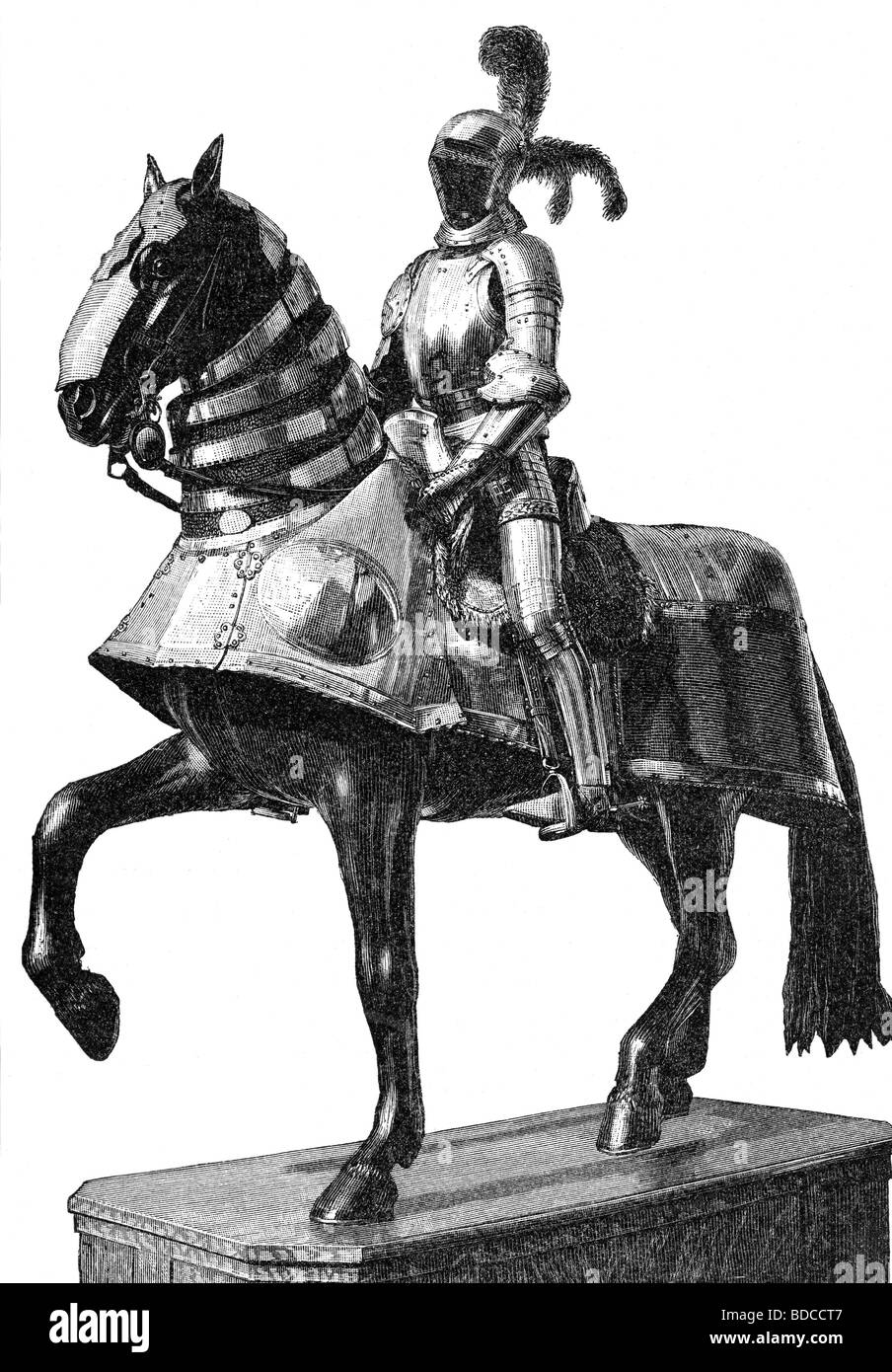 Cortes, Hernan, 1485 - 2.12.1547, conquistador espagnol, son armure, musée des armes, Madrid, Banque D'Images