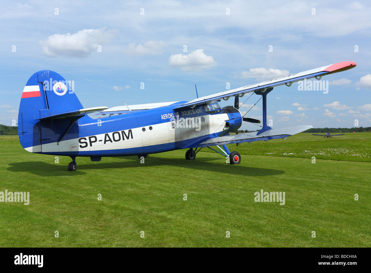 Un biplan Antonov 2 avions russes Banque D'Images