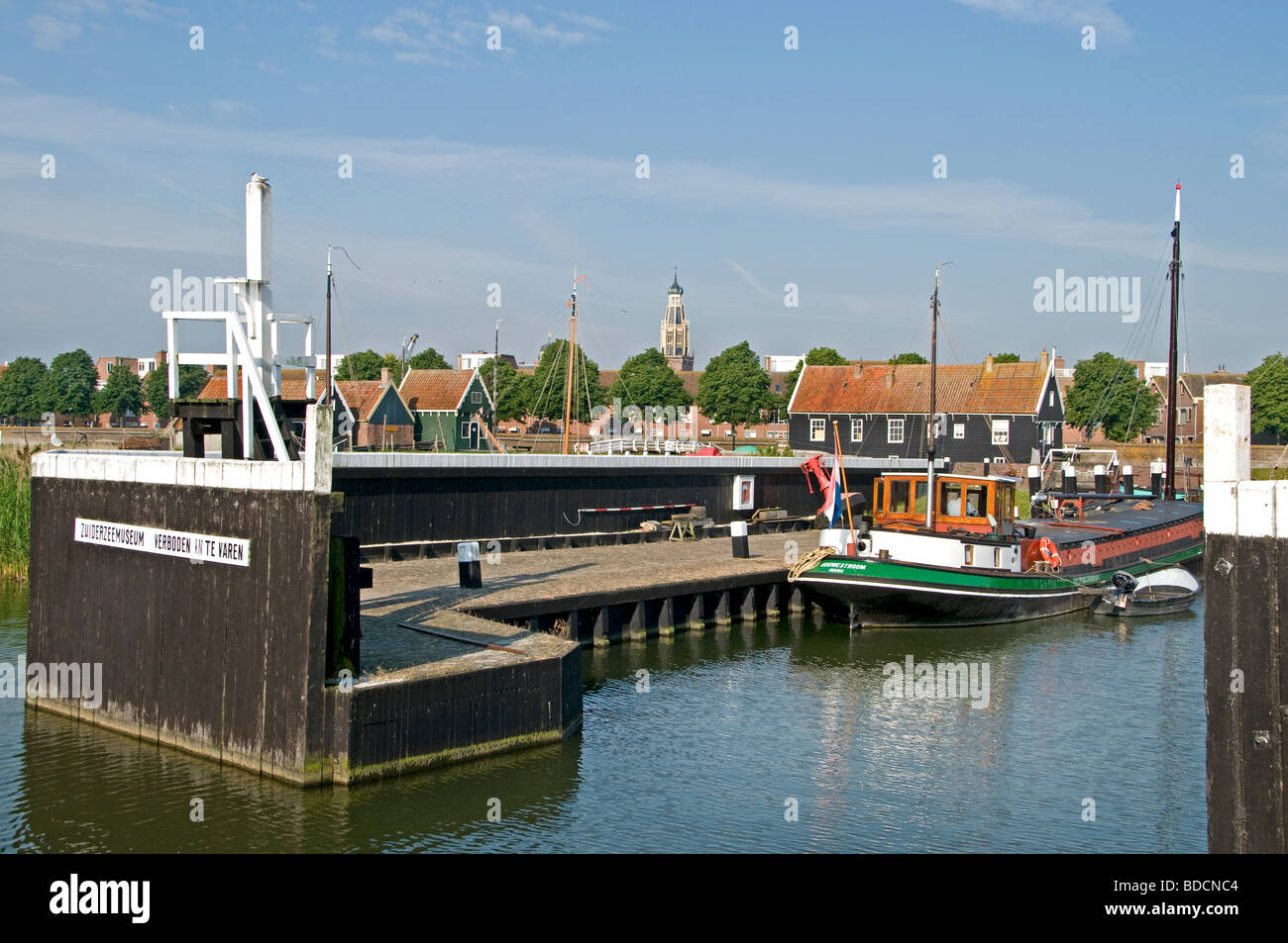 Musée Zuiderzee, Enkhuizen, préserver le patrimoine culturel - l'histoire maritime de l'ancienne région de Zuiderzee. Ijsselmeer, pays-Bas Hollande, Banque D'Images