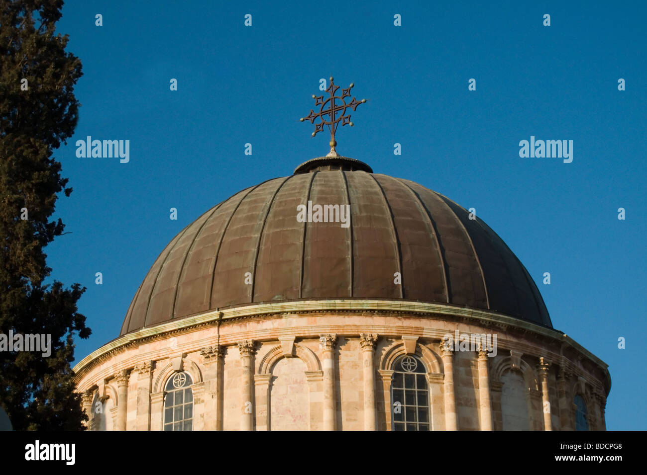 Église éthiopienne Jérusalem Israël Banque D'Images