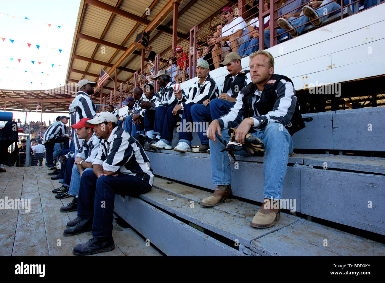 Louisiana State Penitentiary. Angola Prison Rodeo. PHOTO : GERRIT DE HEUS Banque D'Images