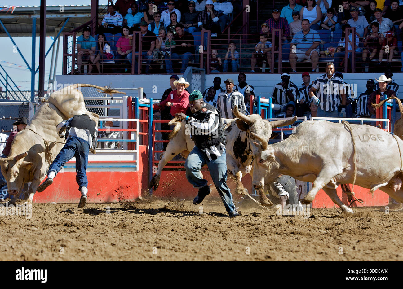 Louisiana State Penitentiary. Angola Prison Rodeo. PHOTO : GERRIT DE HEUS Banque D'Images