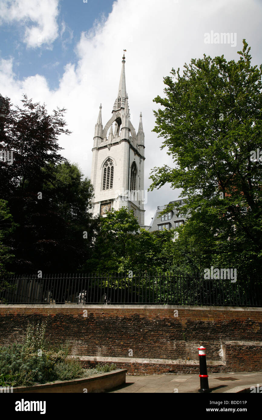 St Dunstan dans l'église de l'Est, Ville de London, UK Banque D'Images