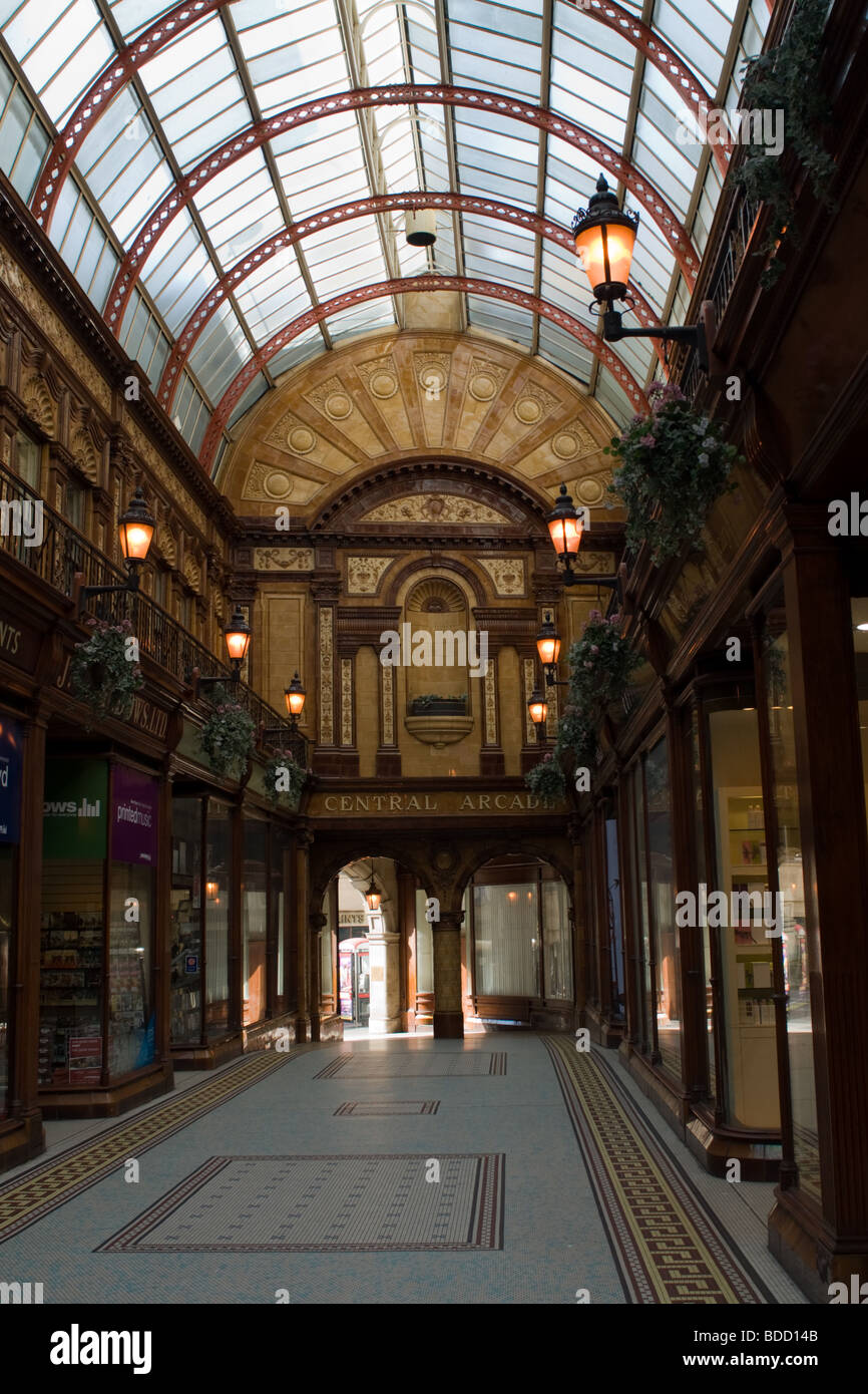 Arcade centrale, Newcastle upon Tyne Banque D'Images