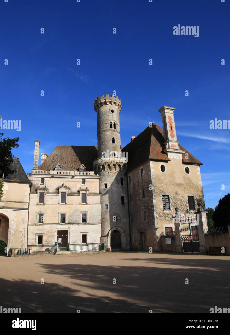 Abbaye de Saint-Savin sur Gartempe Banque D'Images