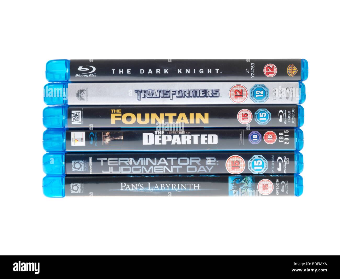 Disques Blu Ray Banque D'Images