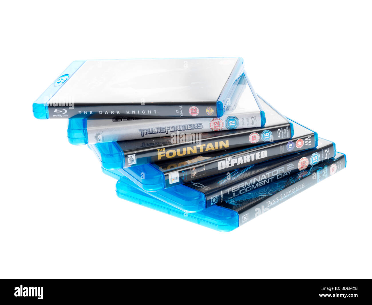 Disques Blu Ray Banque D'Images