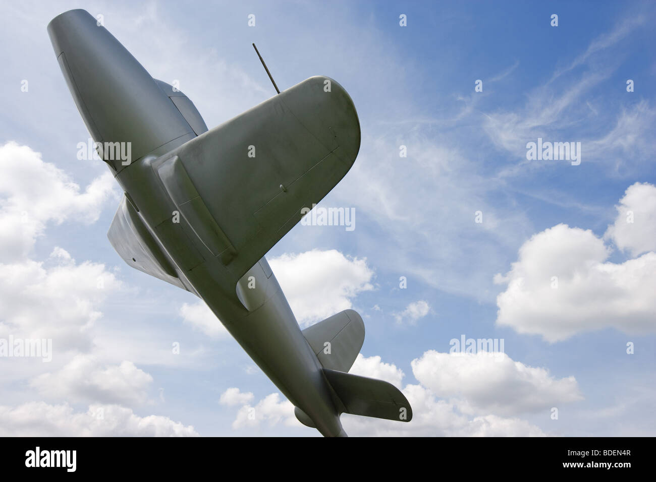 Le monument à Sir Frank Whittle à Lutterworth Leicestershire Angleterre Banque D'Images