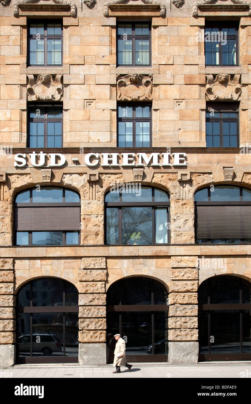 Siège social de l'Sued-Chemie AG, à Munich, Bavaria, Germany, Europe Banque D'Images