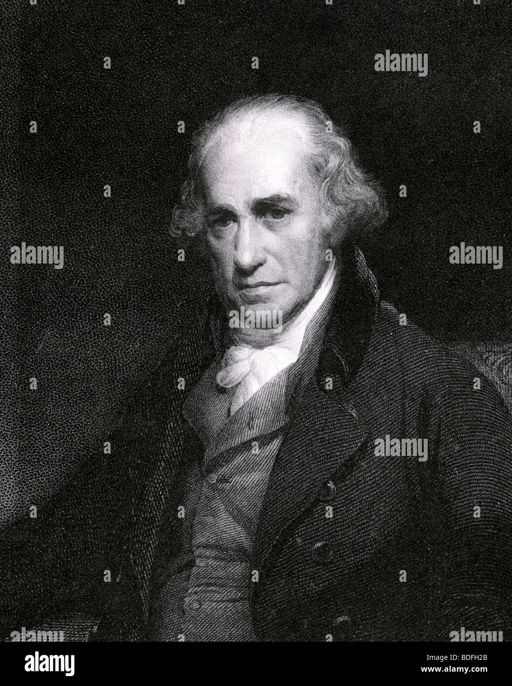 JAMES WATT - ingénieur et inventeur écossais (1736-1819) Banque D'Images