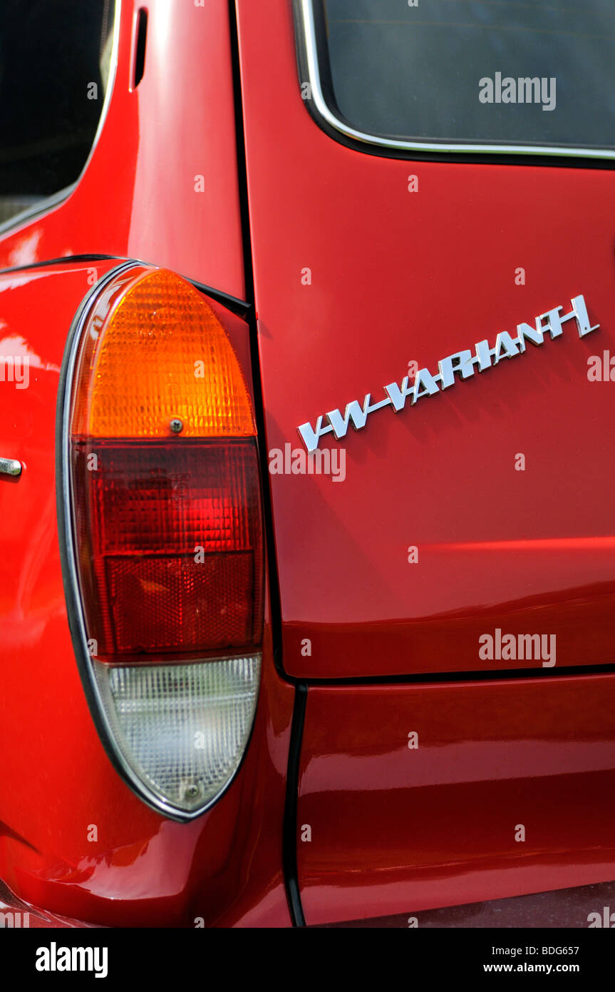 Détail d'une variante ou VW TYP3, période de la construction de 1961 à 1973, Allemagne Banque D'Images