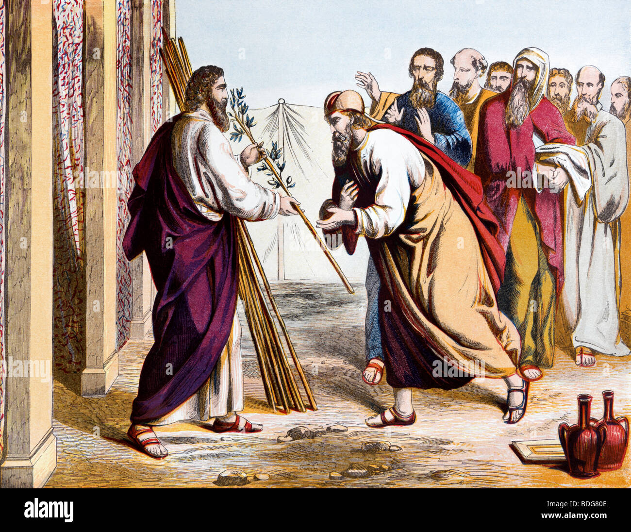 Aaron bible Banque de photographies et d’images à haute résolution Alamy