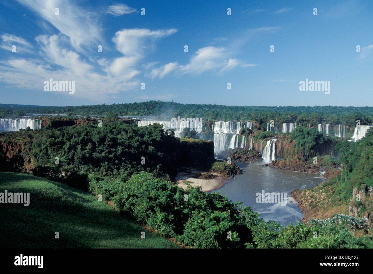 Le Brésil, l'iguacu falls Banque D'Images