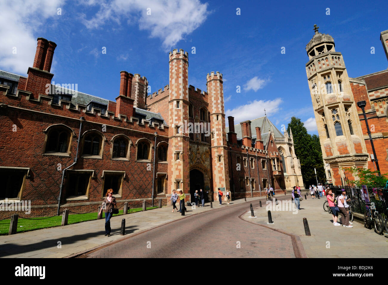 St John's College, Cambridge, England UK Banque D'Images