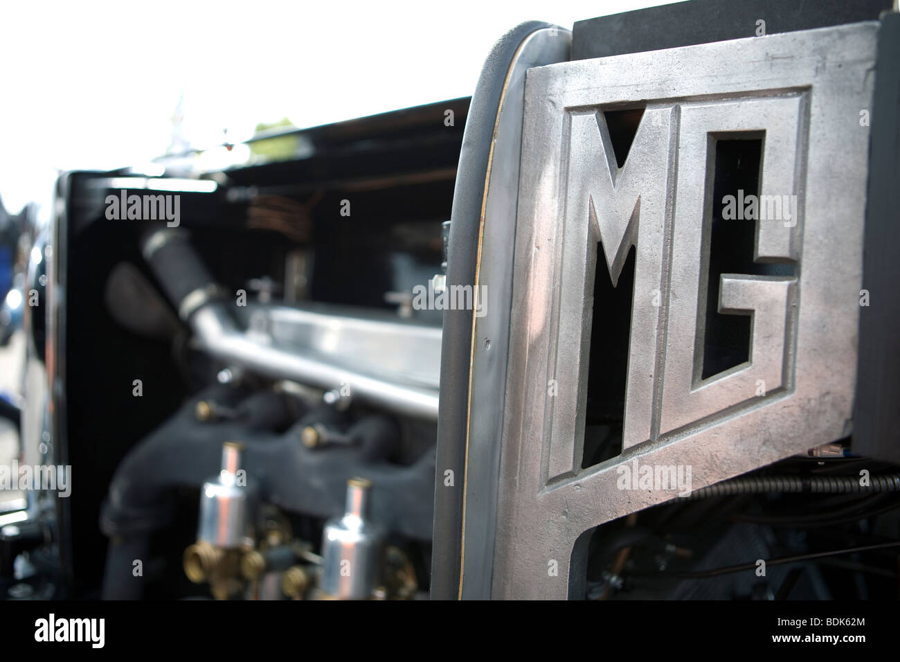 MG D'un insigne à Goodwood. Banque D'Images