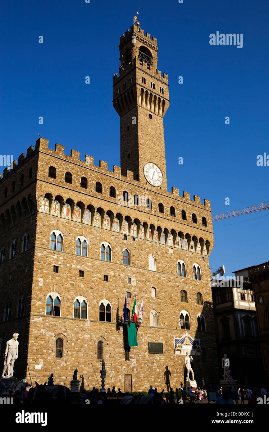 Palazzo Vecchio, Florence, Italie Banque D'Images
