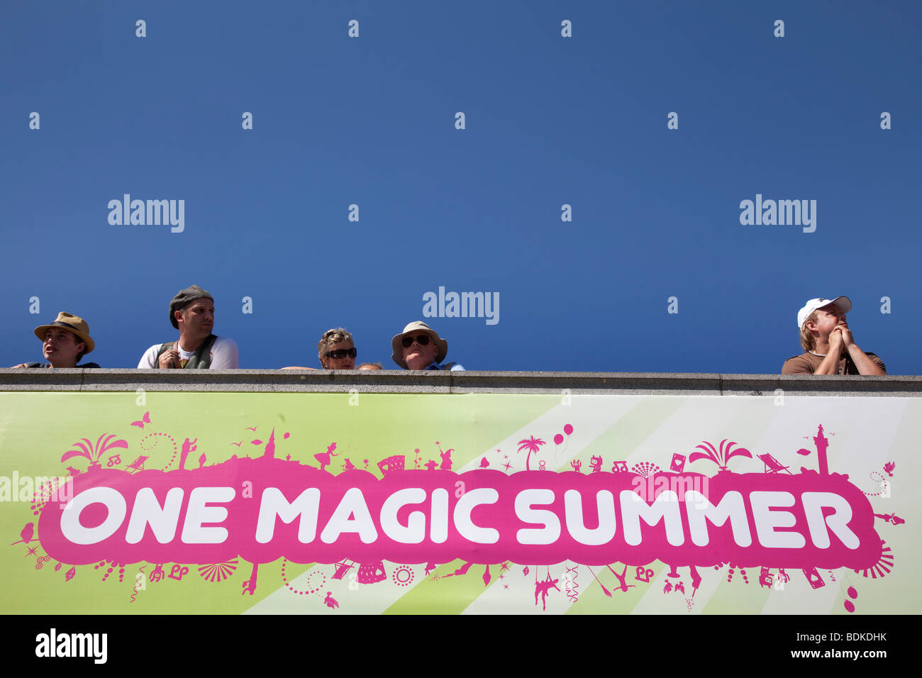 Trafalgar Square, Londres. Banque D'Images
