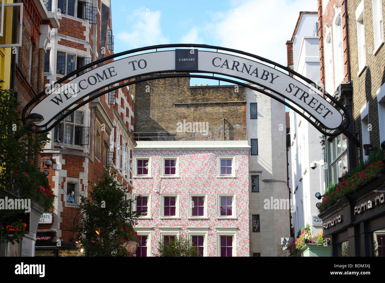 Carnaby Street, Soho, Londres, Angleterre, Royaume-Uni Banque D'Images