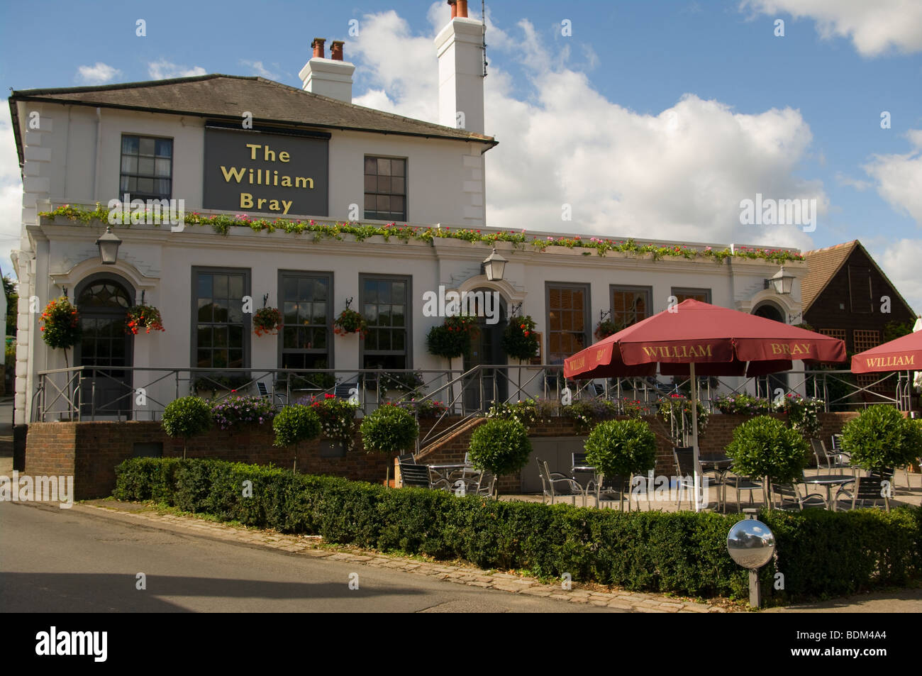 La William Bray Public House Shere Village Surrey England Banque D'Images