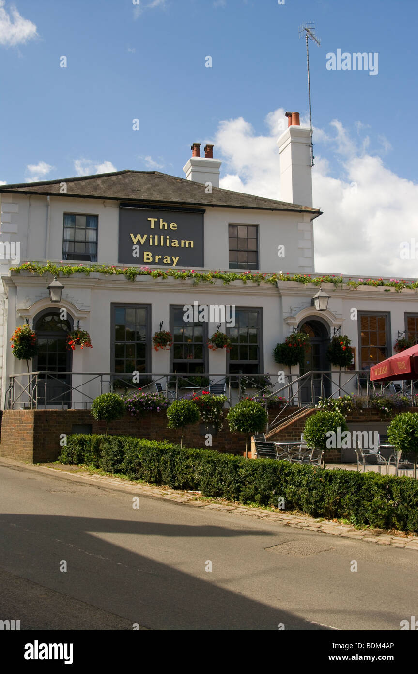 La William Bray Pub Shere Village Surrey England Banque D'Images