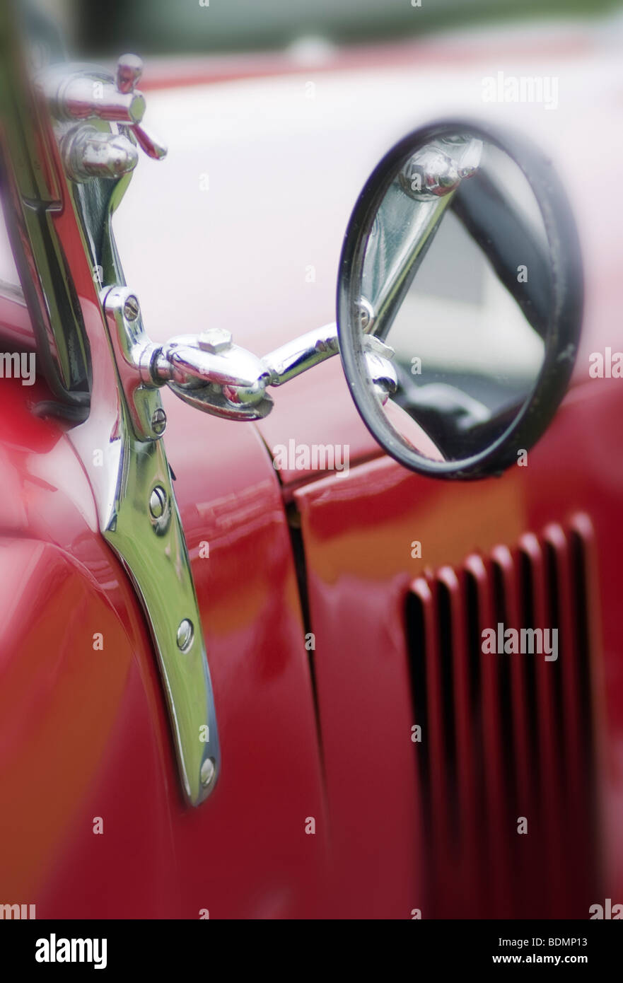 Miroir rond à poser Monaco vintage forme phare de voiture