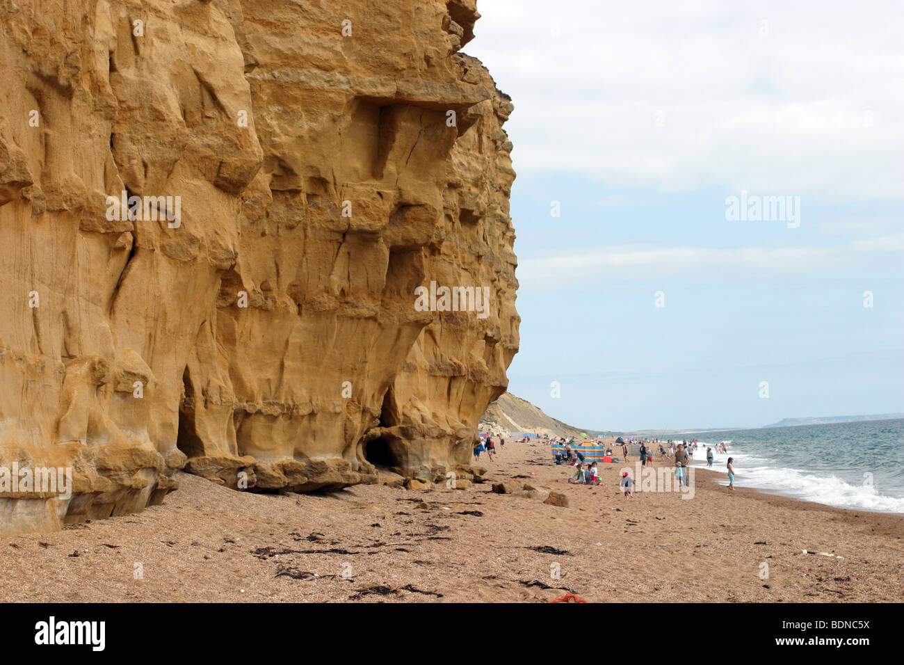 Burton Bradstock Beach Banque D'Images