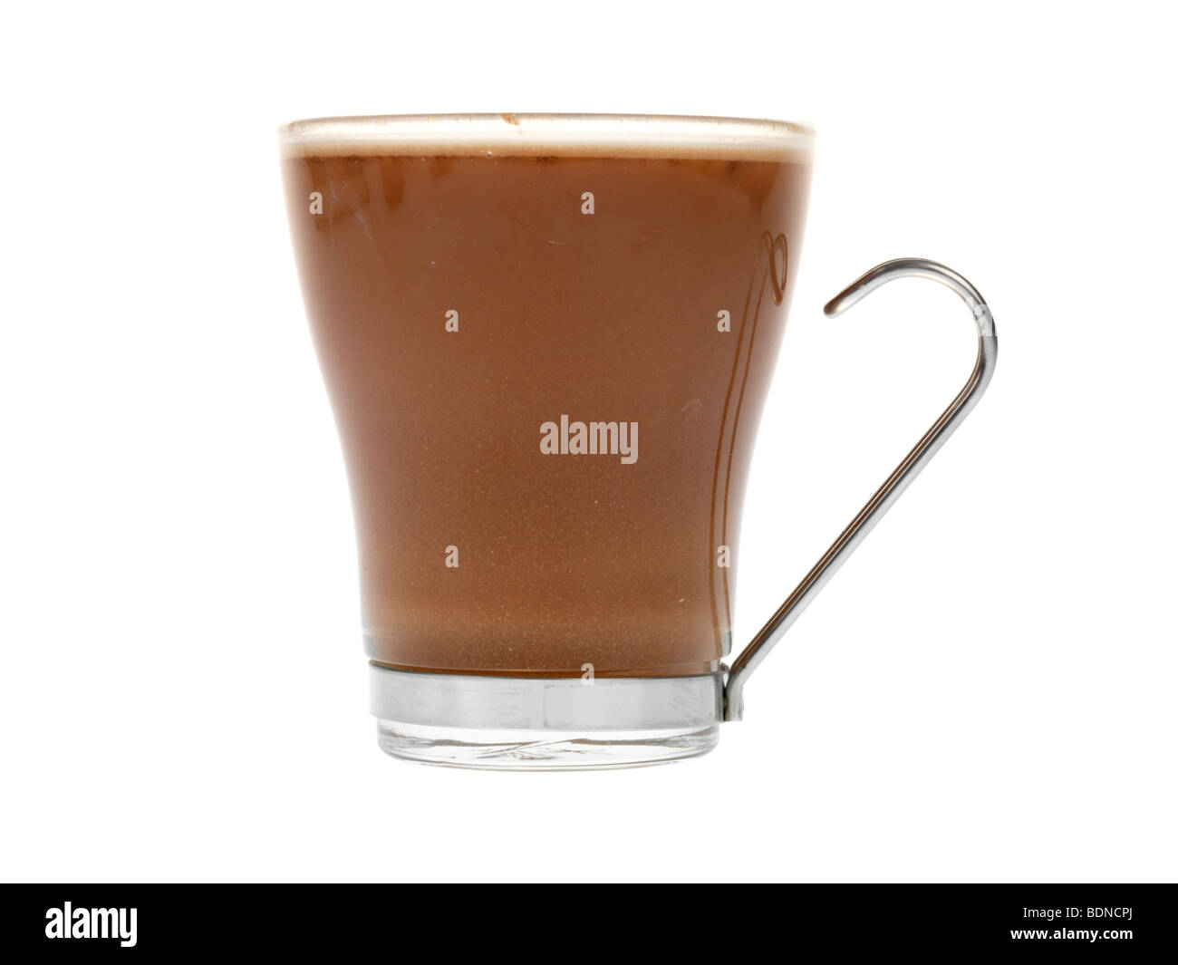 Chocolat chaud instantané Banque D'Images