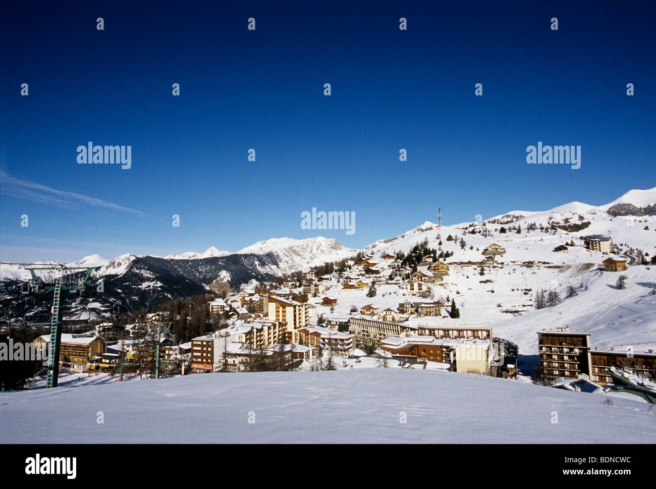 Station de ski de Valberg Alpes-maritimes 06 PACA France Europe Photo Stock  - Alamy